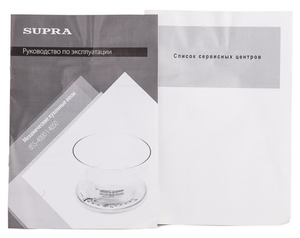 кухонные весы Supra BSS-4050