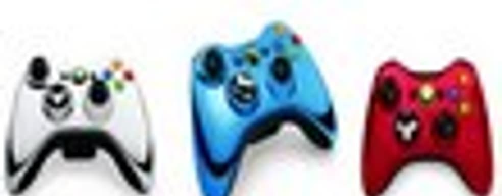 Линейка контроллеров Xbox 360 Chrome series