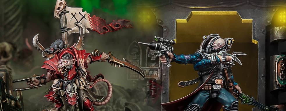 Представлены особые миниатюры примуса Генокрадов из Warhammer 40,000 и скавенского повелителя когтей Кеттека из AoC