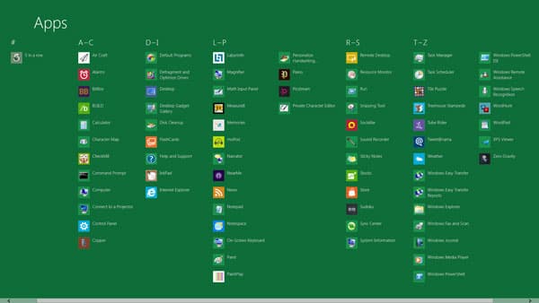 Полный список установленных приложений