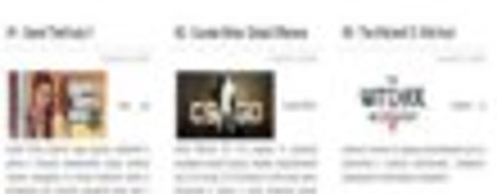 The Witcher 3: Wild Hunt поднялась на третье место в недельном чарте Steam, Project CARS - на четвертое