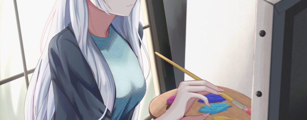 Оказывается, российская художница создала фон Зимней распродажи Steam 2023. Западные пользователи оценили работу