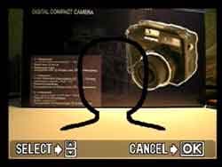 Olympus CAMEDIA C-5060 Меню