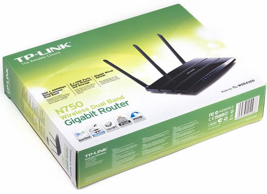 Упаковка роутера TP-Link TL-WDR4300 Упаковка роутера TP-Link TL-WDR4300