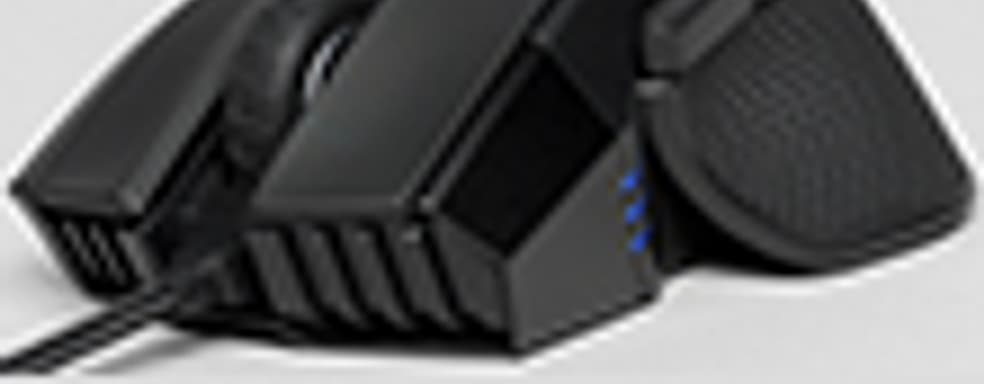 Крупная мышь с топовым сенсором — Corsair Ironclaw RGB 