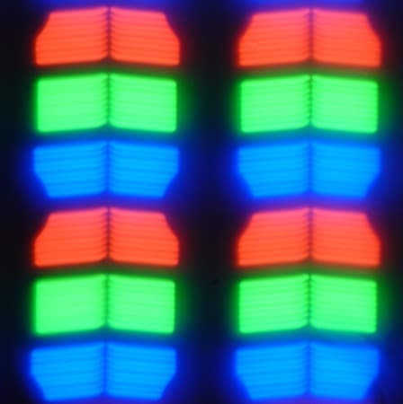 ЖК-монитор S24D390HL, Микрофотографии матрицы iMac, Микрофотографии матрицы