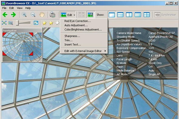 ZoomBrowser EX