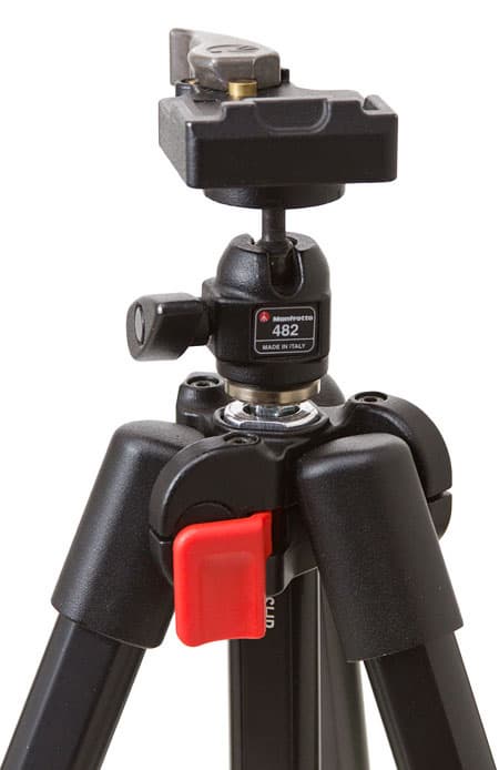 Manfrotto digi 714SHB и штативная головка Manfrotto 482