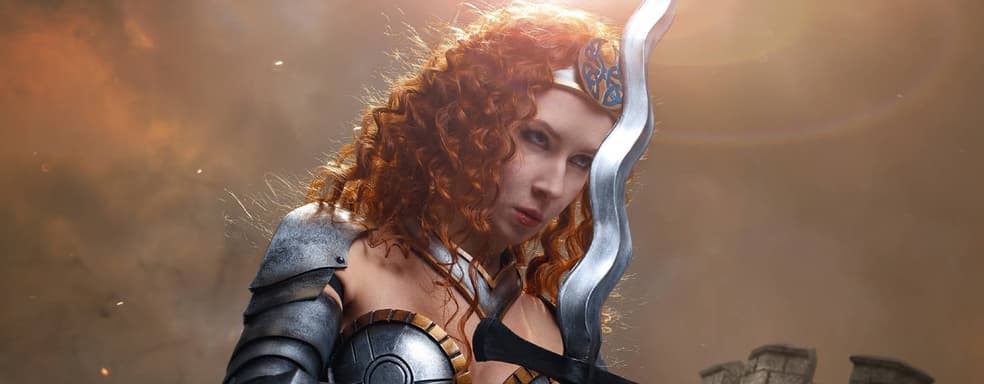 Королева Эрафии: модель показала косплей Катерины Айронфист из Heroes of Might and Magic 3