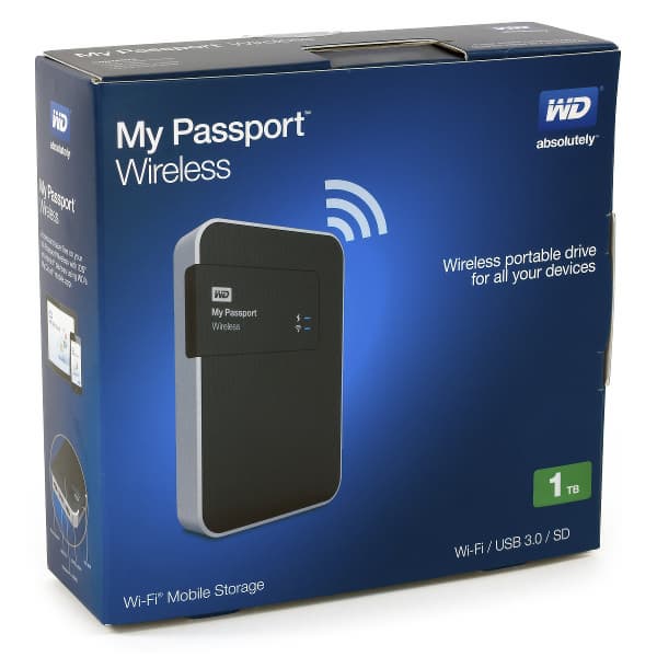 Упаковка WD My Passport Wireless Упаковка WD My Passport Wireless