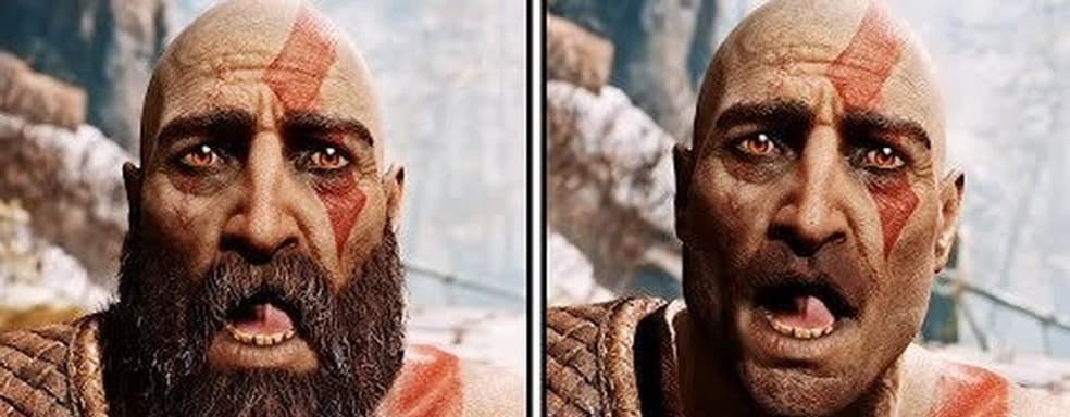 God of War unlocked camera reveals hidden animations and facial expressions of characters