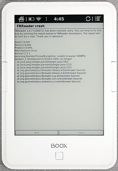 Onyx Boox C63ML Magellan