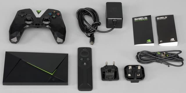 Комплект поставки Nvidia Shield TV