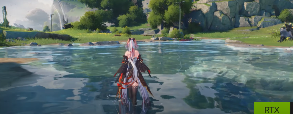 Wuthering Waves получит повсеместную трассировку лучей. Сравнение графики с использованием технологий NVIDIA и без