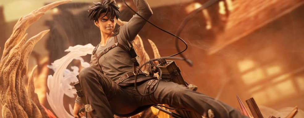 Герой Шиганшины: Model Power Studio открыла предзаказ на статую Леви Аккермана из аниме «Атака титанов»