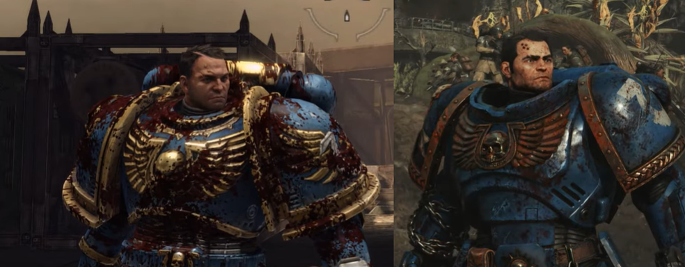 Warhammer 40,000 Space Marine 2 сравнили с первой частью. Как за 13 лет изменилась графика, физика и другие детали