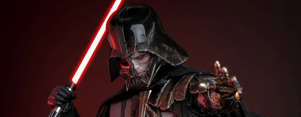 Hot Toys выпустила фигурку потрепанного в бою Дарта Вейдера из вселенной «Звездных войн»