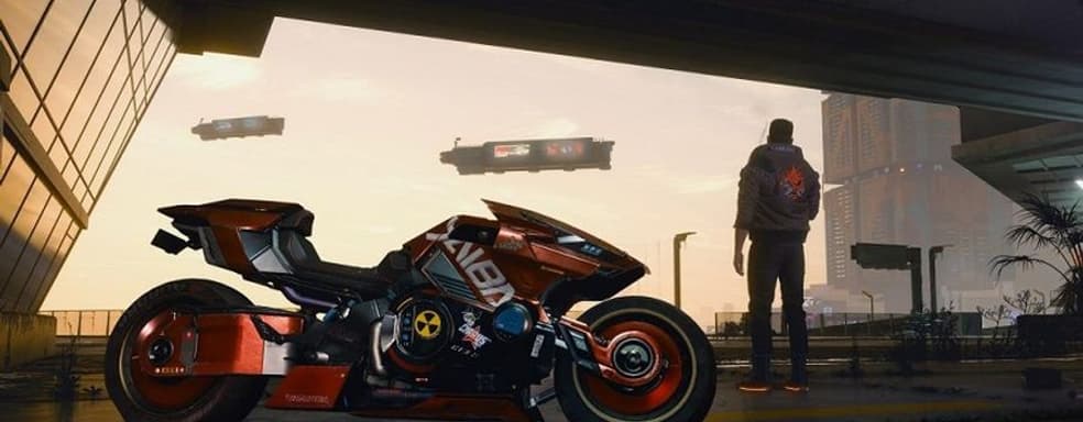 Маленькая большая деталь Cyberpunk 2077. Ви изменяет положение тела при вождении мотоцикла