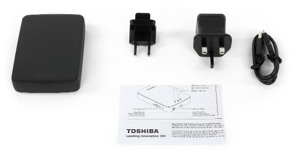 Комплект поставки Toshiba Canvio AeroCast Комплект поставки Toshiba Canvio AeroCast