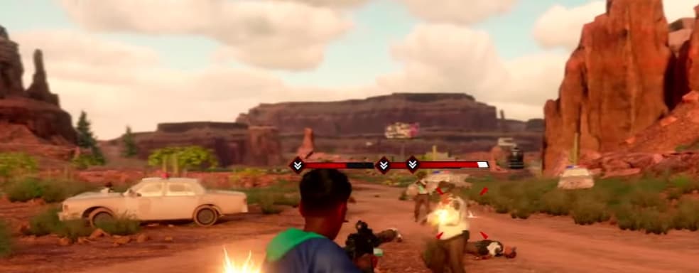 New Saints Row gameplay showed driving and shooting