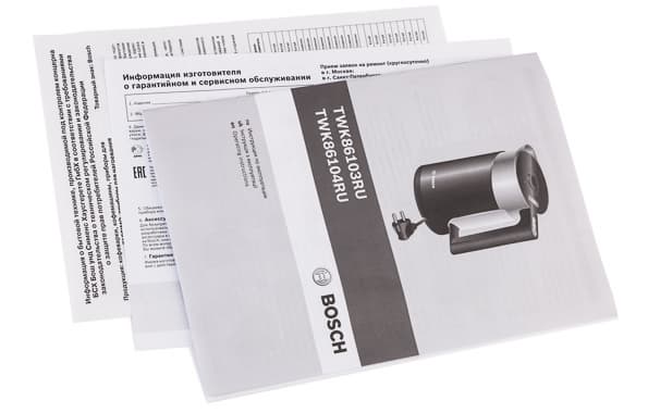чайник с регулировкой температуры Bosch TWK 86103