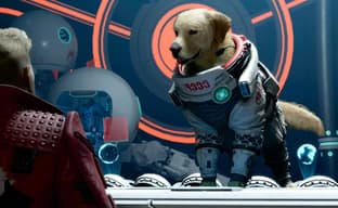 В новом ролике Marvel's Guardians of the Galaxy показали советскую собаку-телепата в скафандре СССР