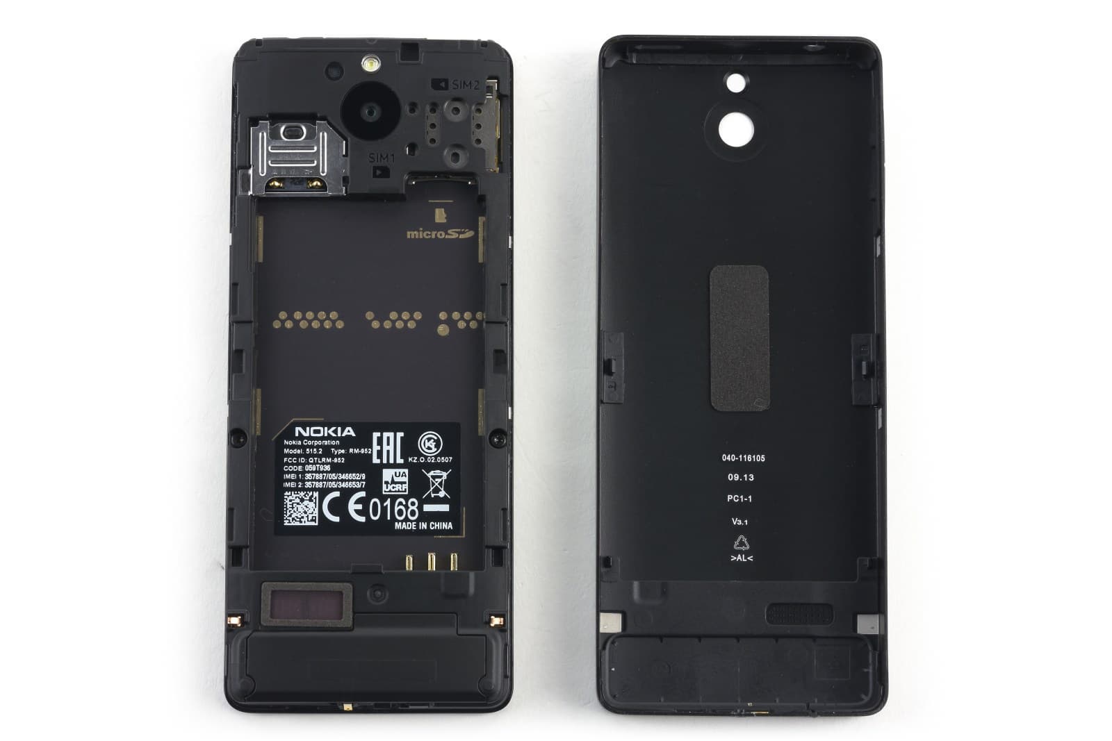 Дизайн телефона Nokia 515