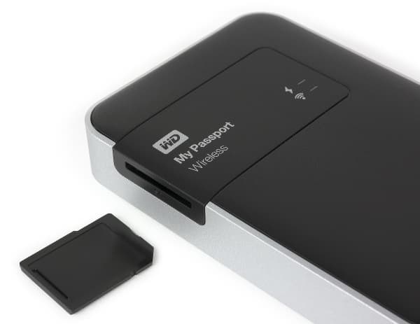 Внешний вид WD My Passport Wireless Внешний вид WD My Passport Wireless
