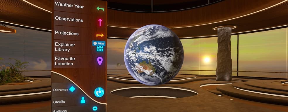 Погрузиcь в будущее Земли. Sony выпустила приложение Climate Station для PS5