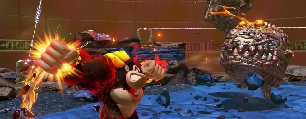 Nintendo показала, как выглядела Donkey Kong Bananza на первой Switch