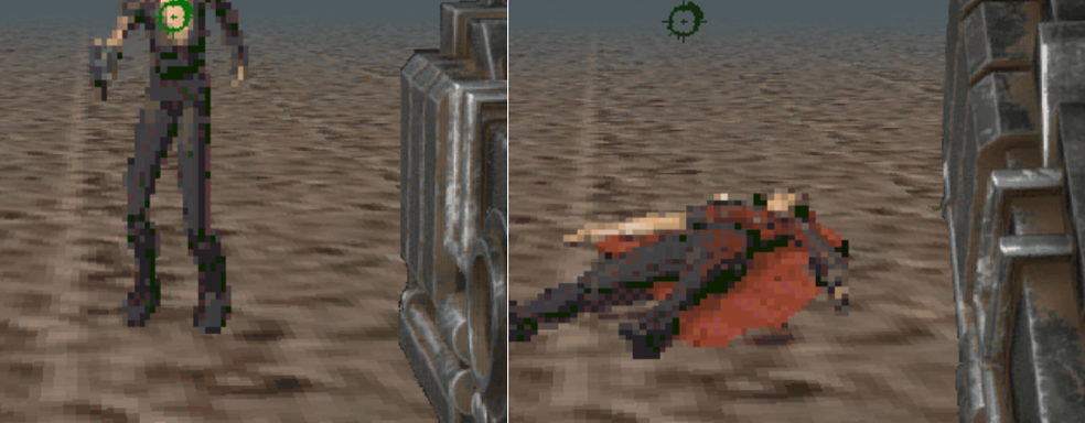 Вышло демо польского ремейка Fallout 2 в стиле DOOM с русской локализацией