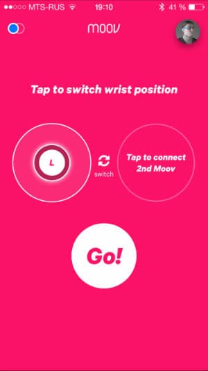 Скриншот приложения Moov Cardio Punch Скриншот приложения Moov Cardio Punch