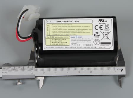 iClebo Pop, аккумуляторная батарея