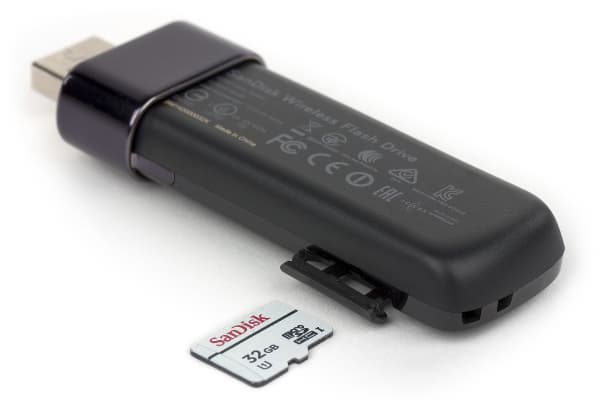 Внешний вид SanDisk Connect Внешний вид SanDisk Connect