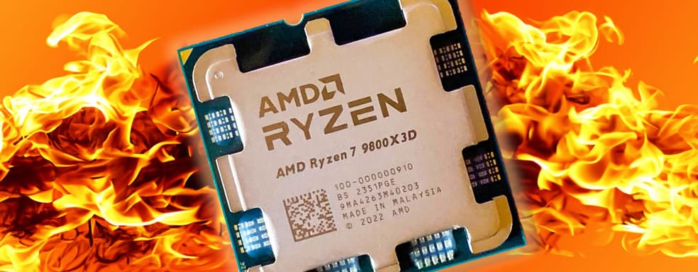 Грядет новый «король» игровых процессоров. В сети появились характеристики и бенчмарки AMD Ryzen 7 9800X3D