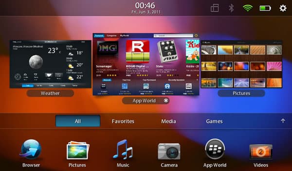 планшет RIM BlackBerry PlayBook