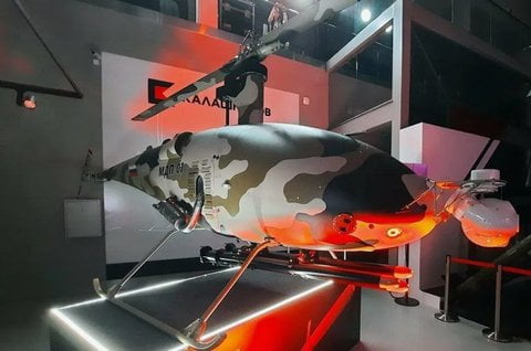 БПЛА МДП-01 «Термит» с ракетами С-8Л