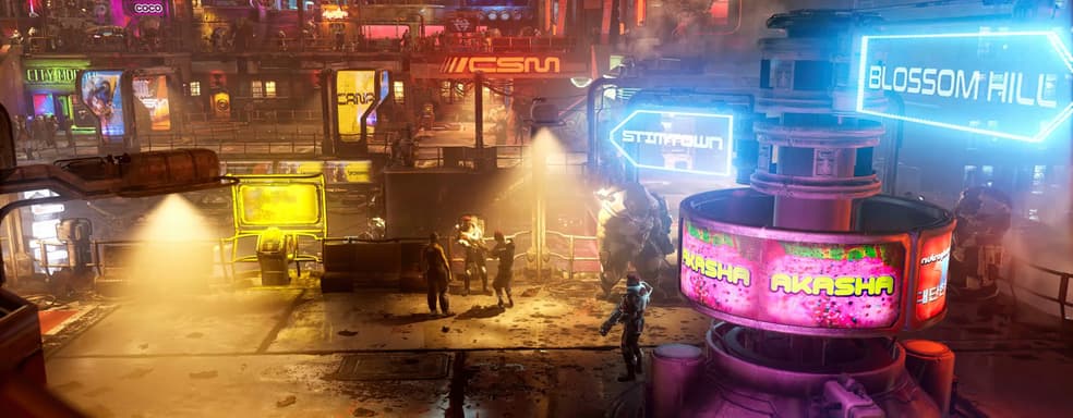 Киберпанк, роботы, пистолет – вышла новая демонстрация The Ascent