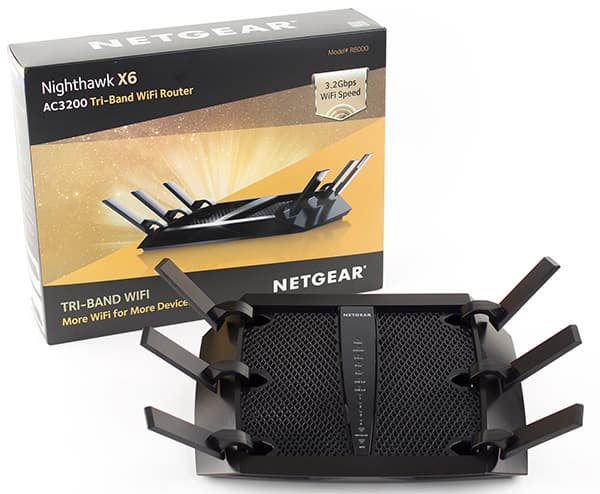 Внешний вид Netgear R8000 Внешний вид Netgear R8000