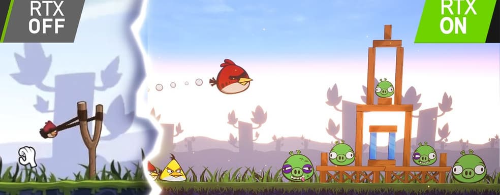 Трассировка лучей и птицы в ремейке Angry Birds на Unreal Engine 4