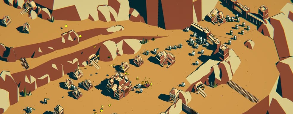 97% положительных обзоров. В Steam вышла градостроительная игра Thronefall о защите королевства