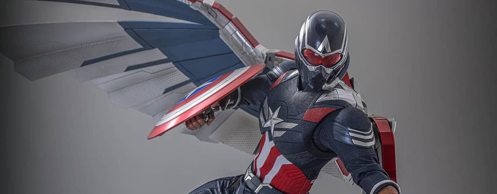 Hot Toys показала фигурку Сэма Уилсона из фильма «Капитан Америка: Дивный новый мир»