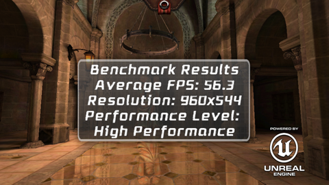 Обзор DNS SI4301. Скриншоты. Epic Citadel