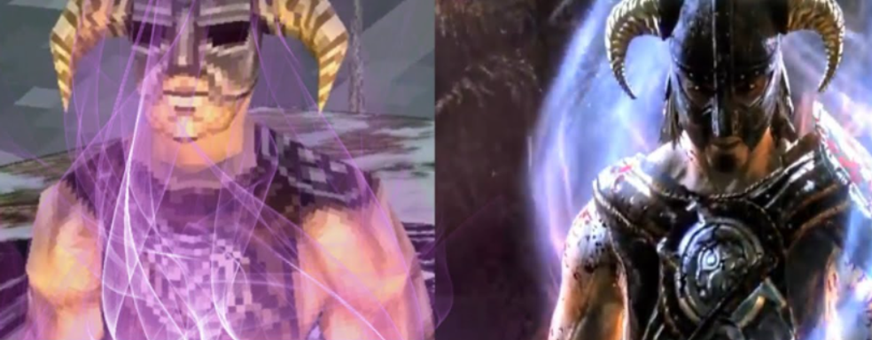 Энтузиаст занизил графику в The Elder Scrolls V: Skyrim до уровня PlayStation 1 и показал результат. Любуемся сравнением демейка с Anniversary Edition