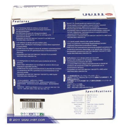 Кулер Titan TTC-NC25TZ/PW(RB)