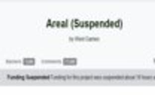 Kickstarter заморозил страничку Areal