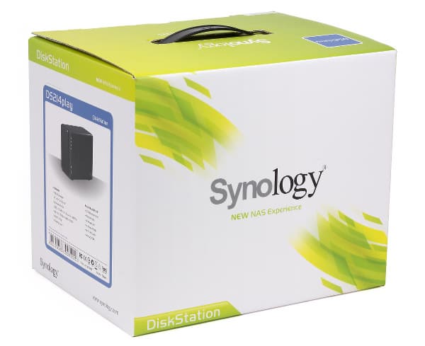 Упаковка Synology DS214play Упаковка Synology DS214play