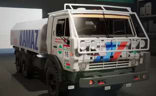 Авторы мордовской гонки «Командиры бездорожья» показали геймплей на КамАЗ-С4310