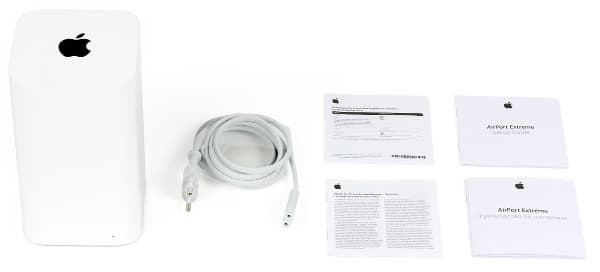 Комплект поставки Apple AirPort Extreme Комплект поставки Apple AirPort Extreme