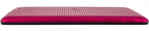 Левая грань планшета ASUS Memo Pad